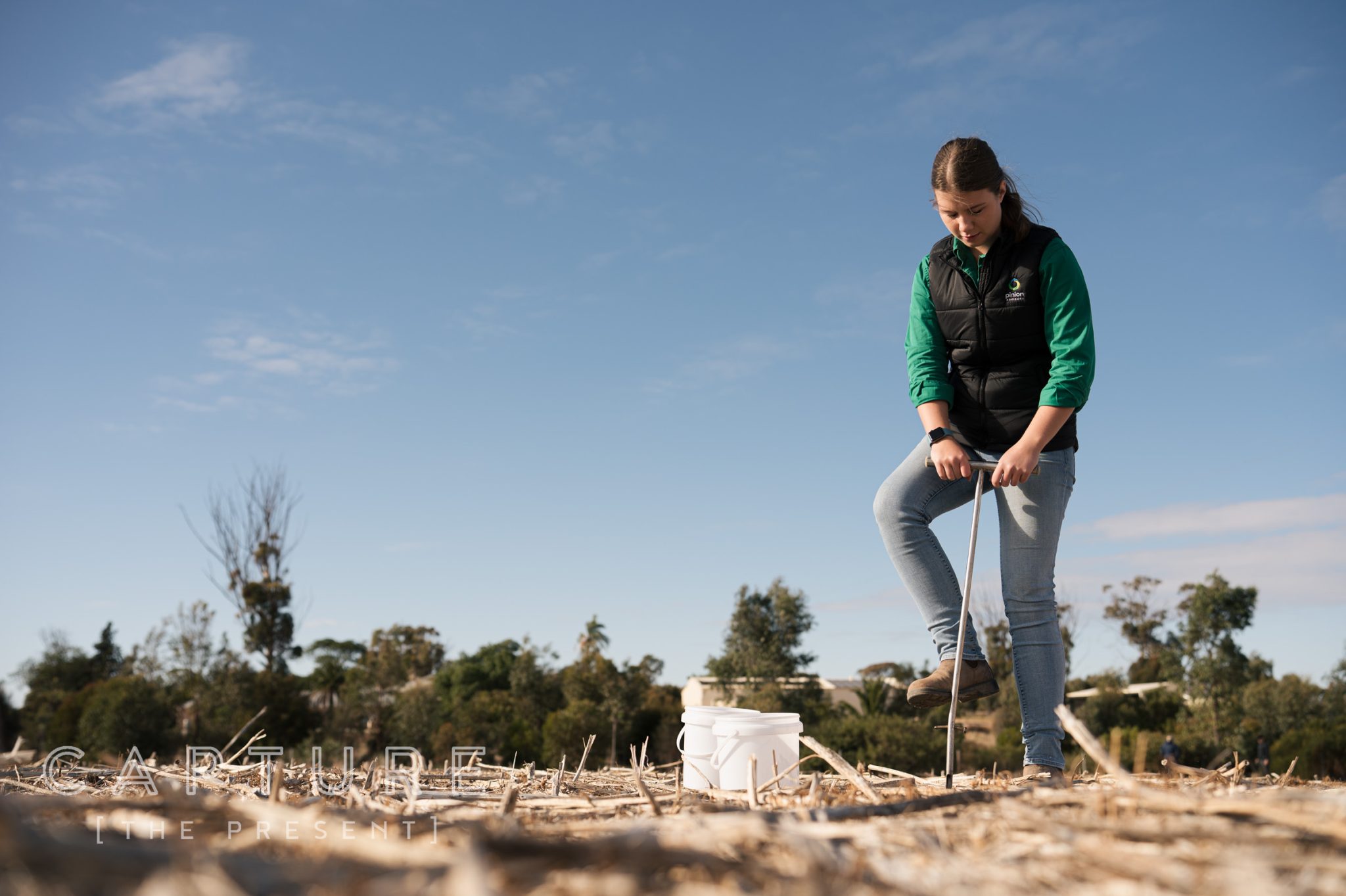 Agricultural scientist shot by Adelaide commercial photographer