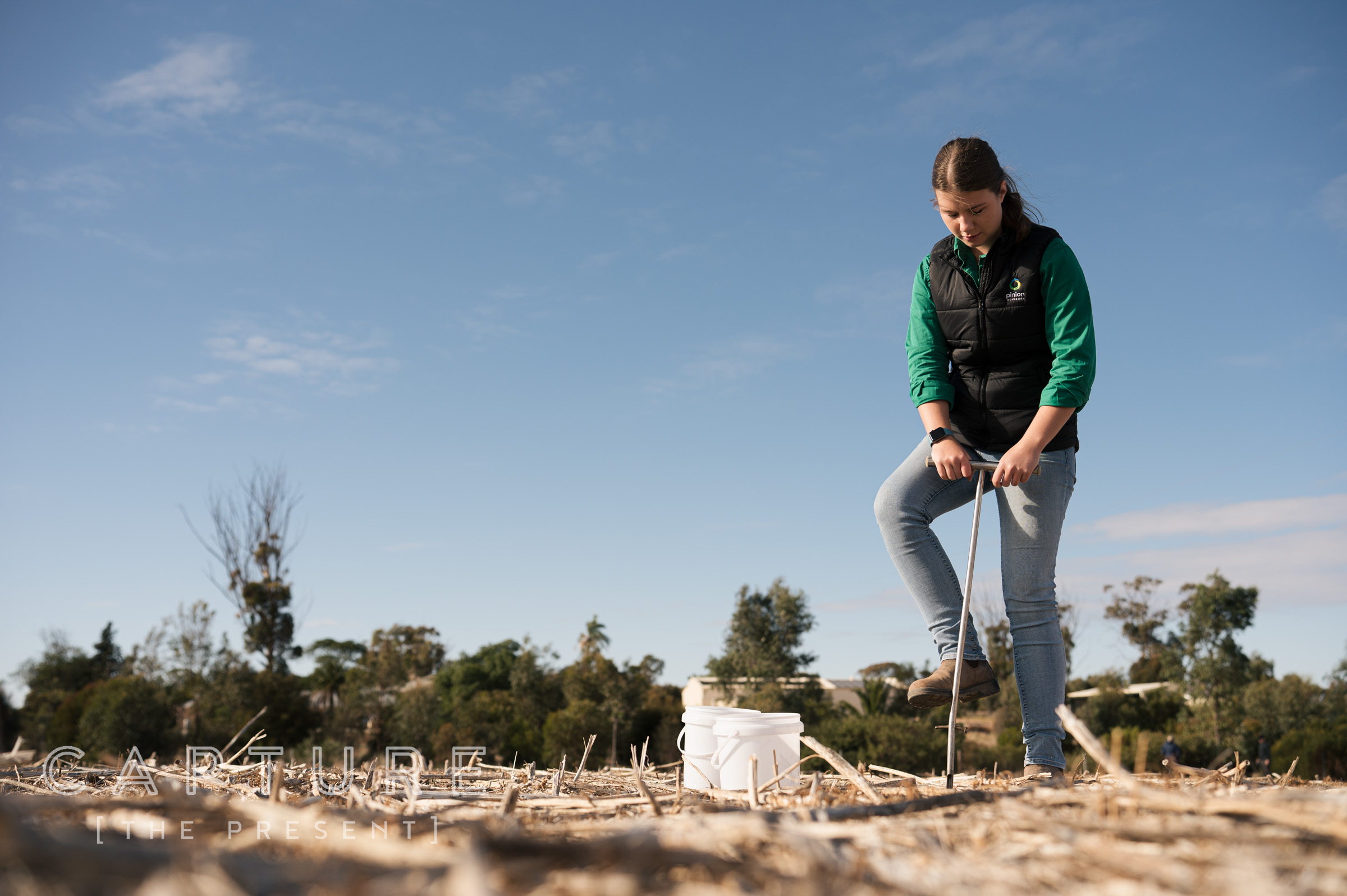 Agricultural scientist shot by Adelaide commercial photographer