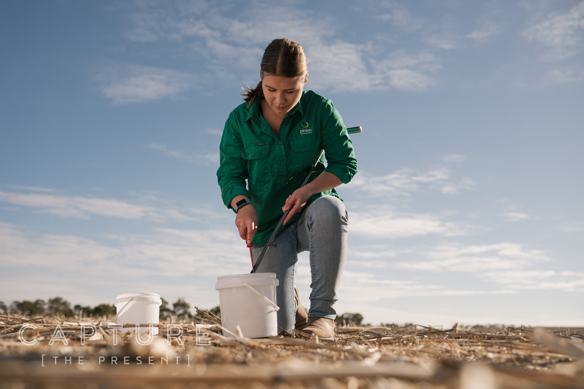 Agricultural scientist shot by Adelaide commercial photographer
